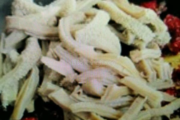干锅牛肚的做法图解5