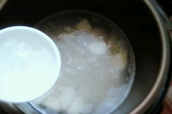 薏米芡实山药粥的做法图解8