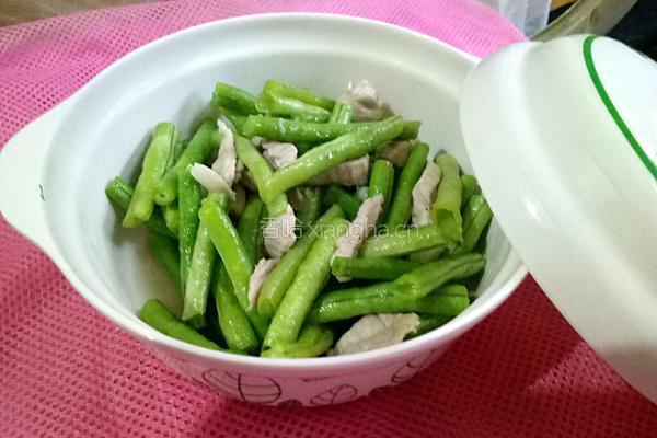 肉丝炒豆角的做法图解8