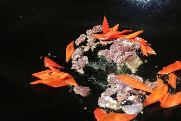 豉椒牛肉炒河粉的做法图解6