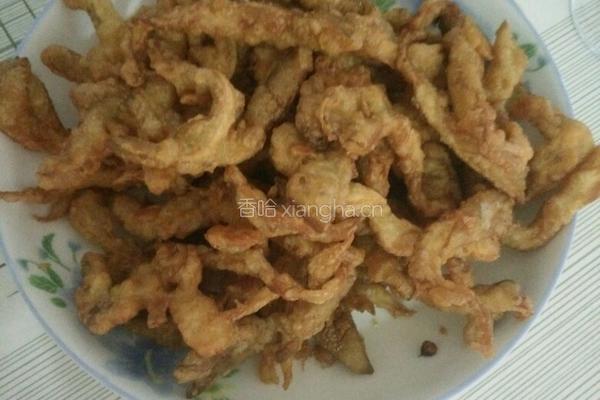 椒盐蘑菇的做法图解12