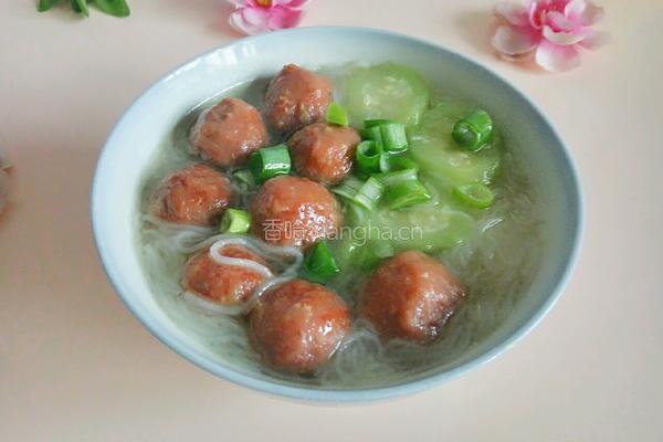 丸子粉丝汤的做法图解8