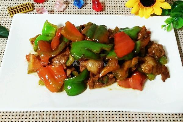 酱焖青椒的做法图解8