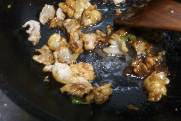 酱焖青椒的做法图解5