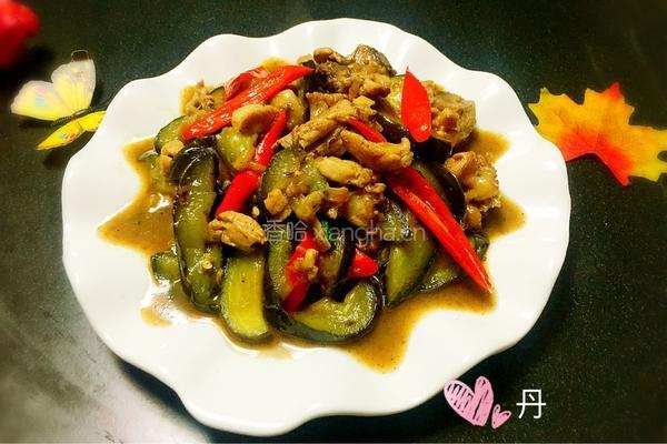 鸡腿肉烧茄子的做法图解10