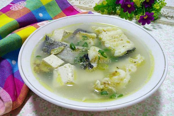鲢鱼豆腐汤的做法图解6