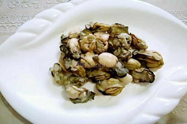 凉拌生牡蛎的做法图解2