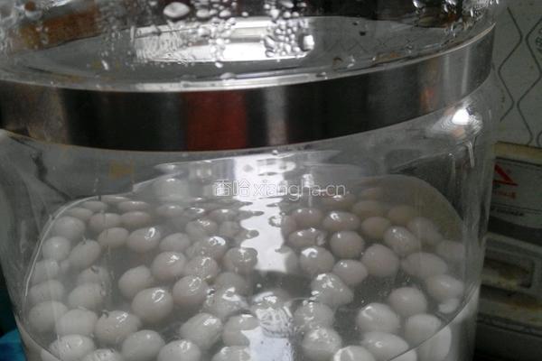 桂花酒酿圆子的做法图解5