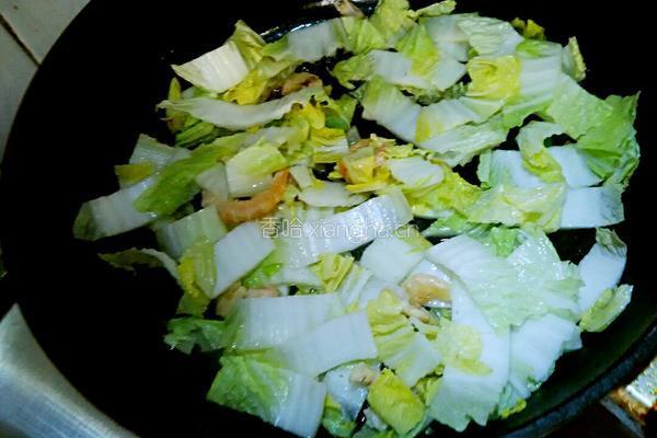 金钩白菜的做法图解3