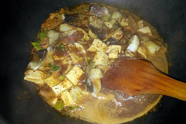 鲢鱼焖豆腐的做法图解7