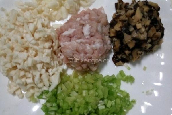 豆皮糯米卷的做法图解2