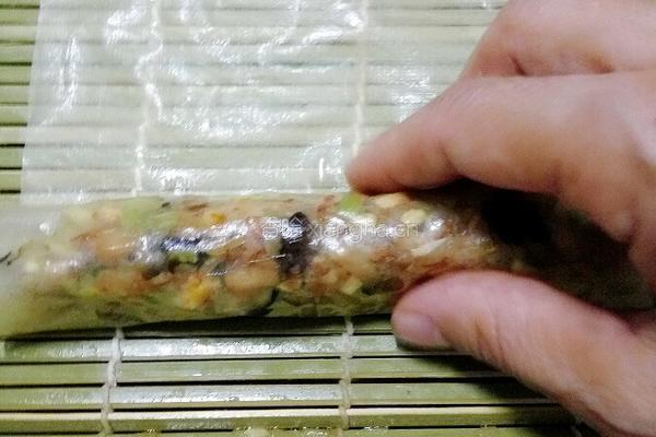 豆皮糯米卷的做法图解23