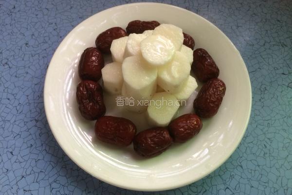 红枣蒸山药的做法图解3
