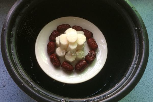 红枣蒸山药的做法图解4