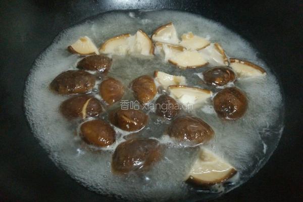 香菇炖鸡的做法图解6