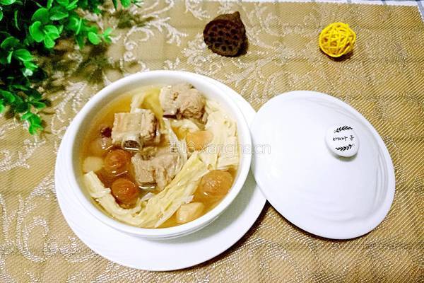 排骨腐竹汤的做法图解7