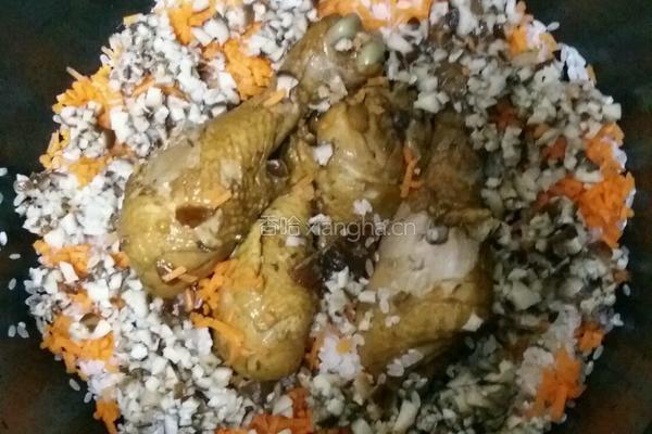 鸡腿饭的做法图解7