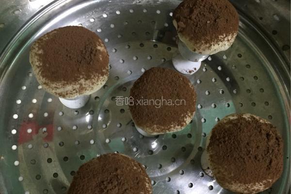 香菇豆沙包的做法图解9