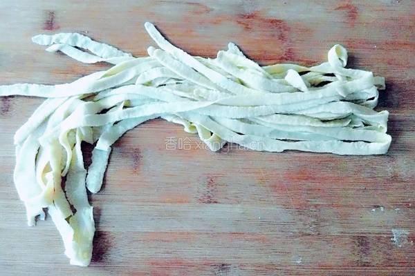 肉丝面青菜的做法图解6