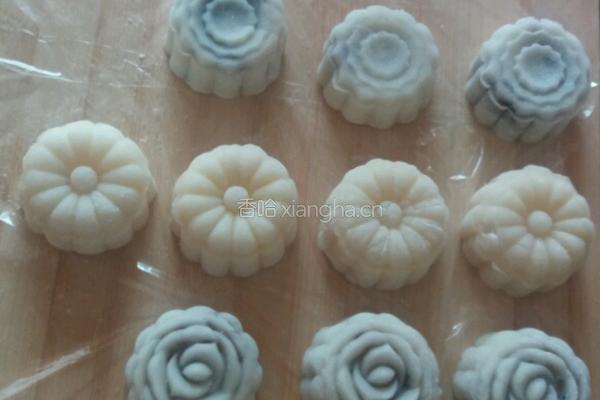 冰皮月饼（奶黄豆沙五仁）的做法图解7