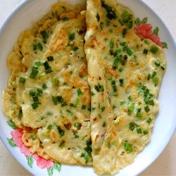 香葱鸡蛋饼的做法[图]