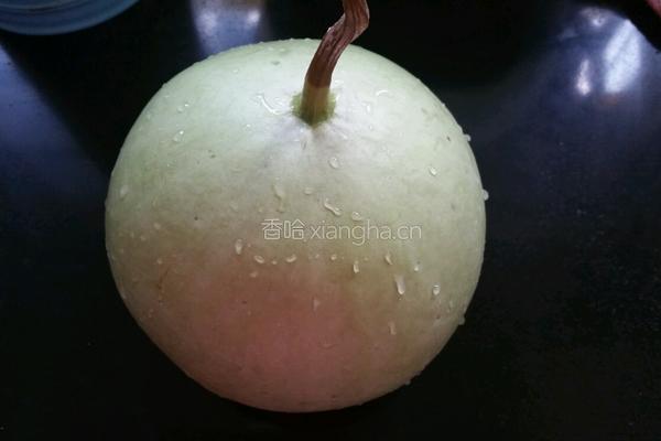 清炒葫芦的做法图解1