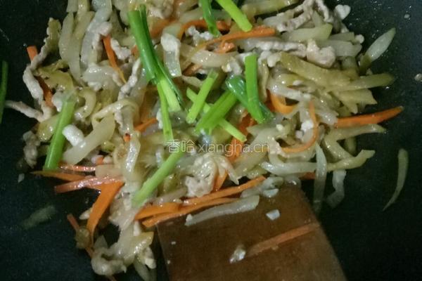榨菜肉丝的做法图解6