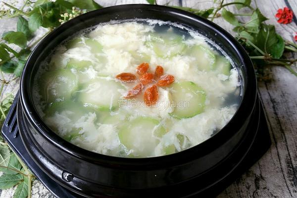 丝瓜蛋花汤的做法图解5