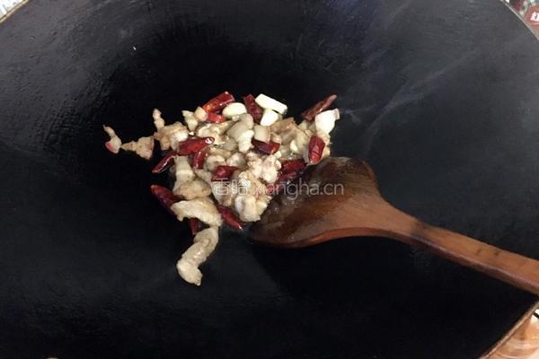 豆角烧肉的做法图解8