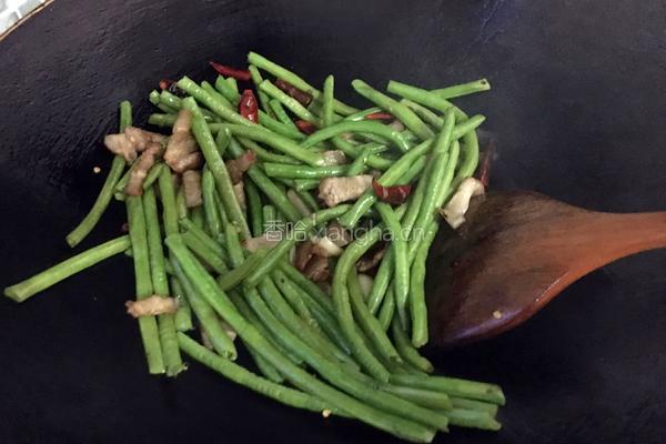 豆角烧肉的做法图解9
