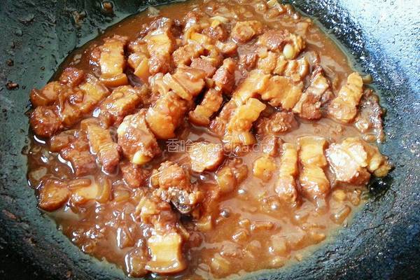 黄焖肉的做法图解12