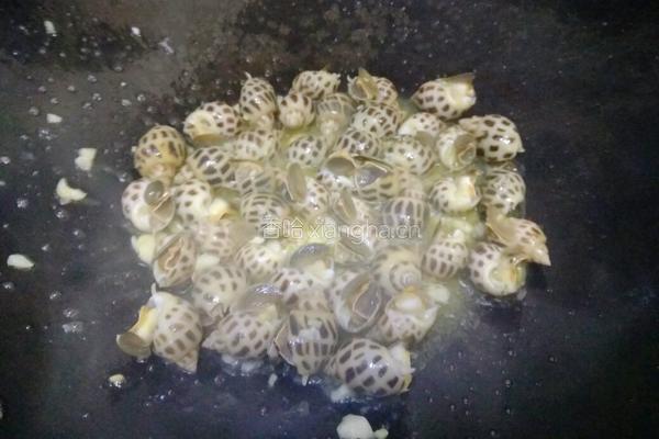 辣酒煮花螺的做法图解7