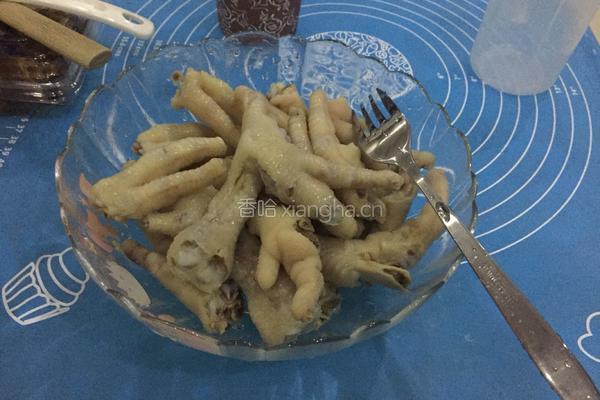 酸辣鸡爪的做法图解4