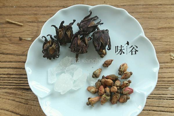 洛神玫瑰花茶的做法图解1