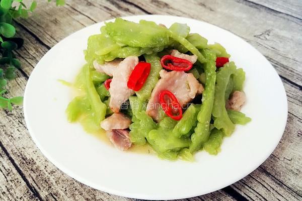 苦瓜肉片的做法图解8