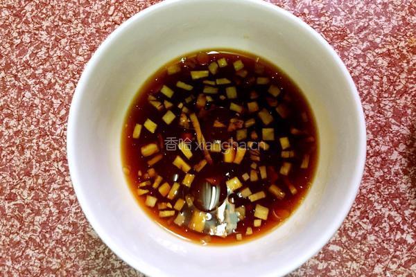 姜醋汁琵琶虾的做法图解4
