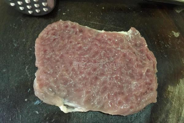 炸肉排的做法图解4