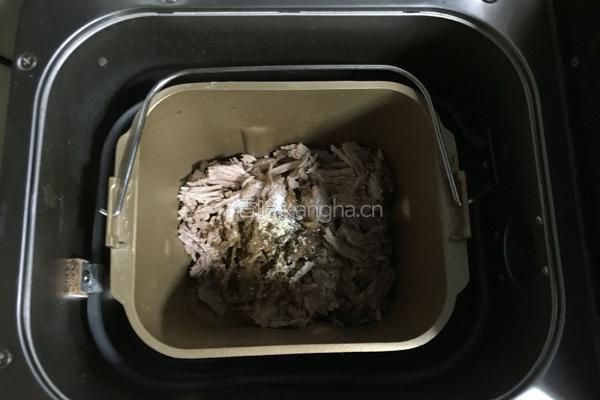 面包机炒肉松的做法图解9