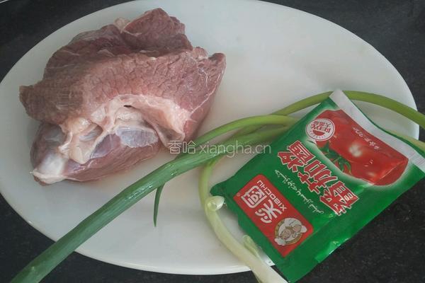 牛肉哨子面的做法图解2