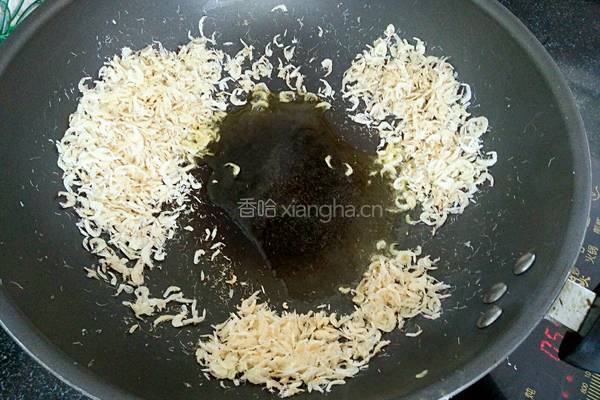 炒虾皮的做法图解3