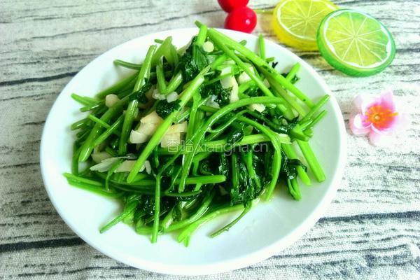 素炒香菜