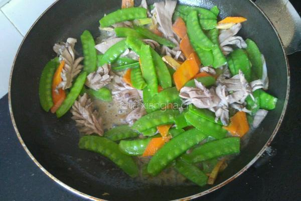 荷兰豆爆腰条的做法图解12