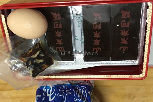 阿胶牛奶的做法图解1