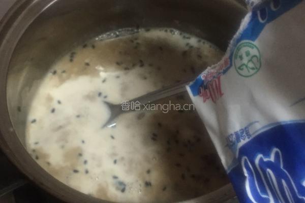 阿胶牛奶的做法图解5