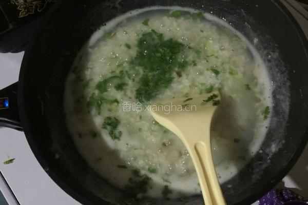 驱寒开胃粥的做法图解7
