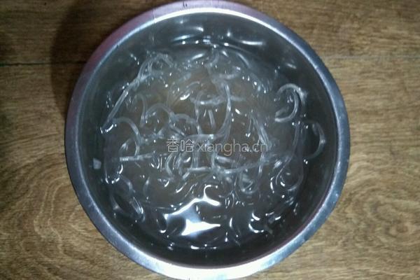 豆角炖粉条的做法图解4