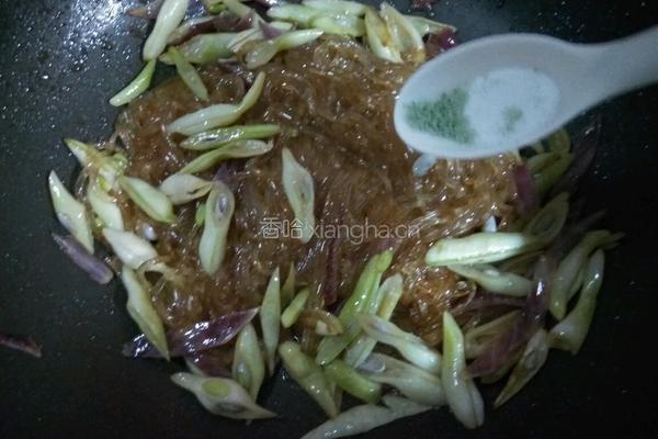 豆角炖粉条的做法图解10