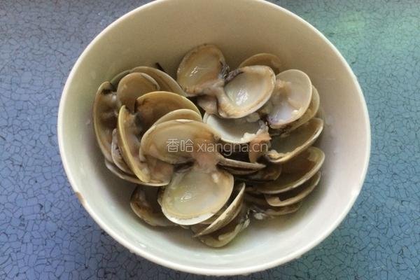 车螺芥菜汤的做法图解2
