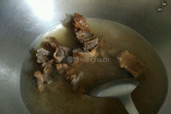 虫草花煲鸭汤的做法图解2