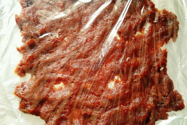 牛肉脯的做法图解9